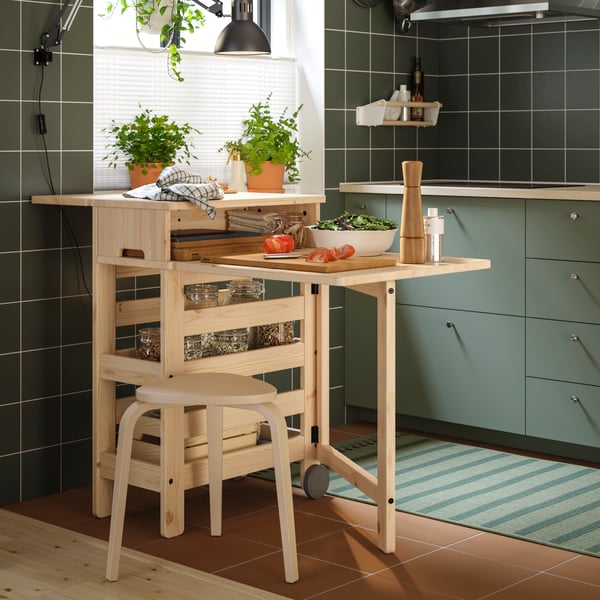 A birch KYRRE stool