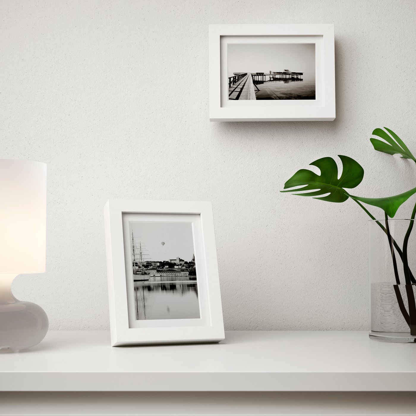 A white RIBBA frame