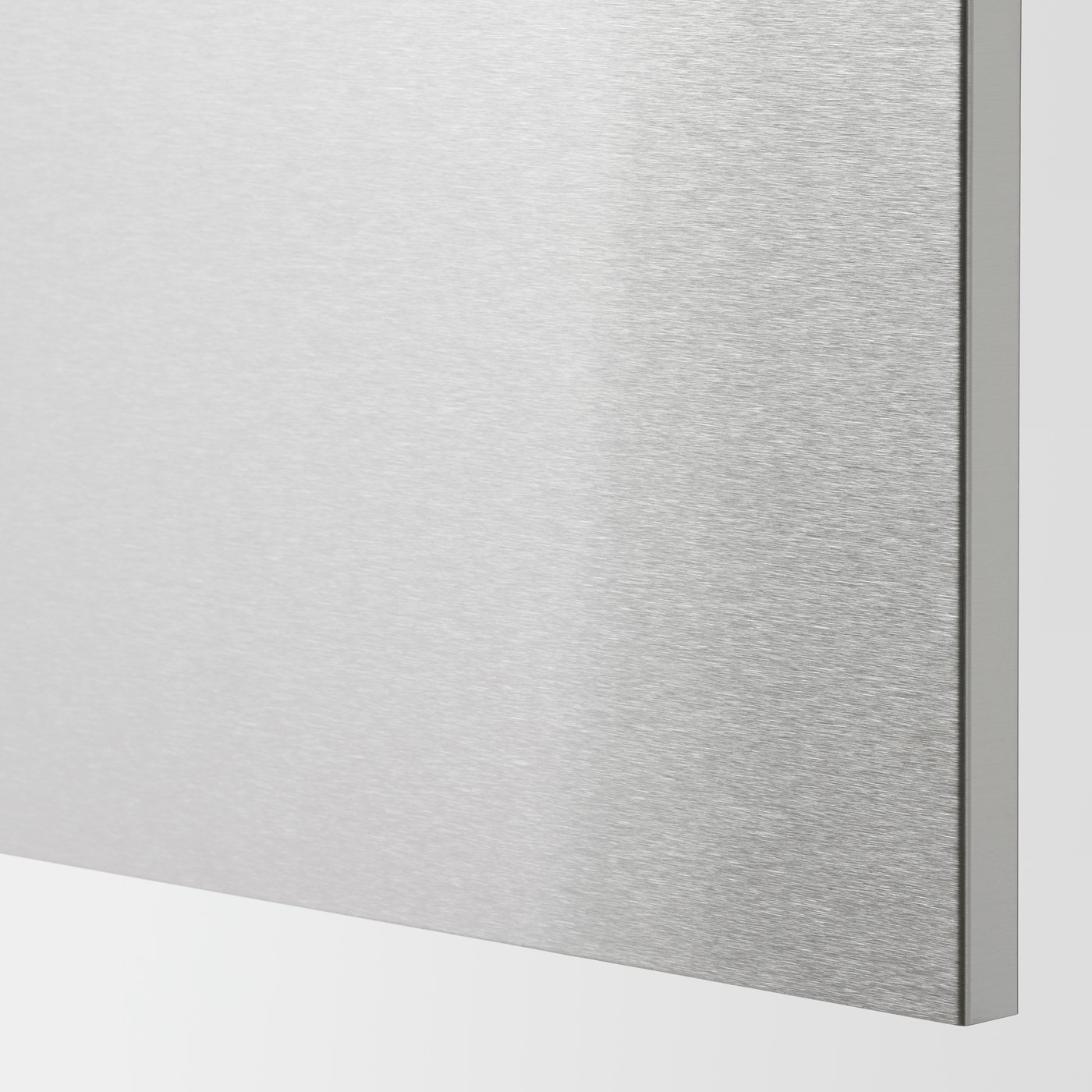 A stainless steel VÅRSTA cover panel in the NA