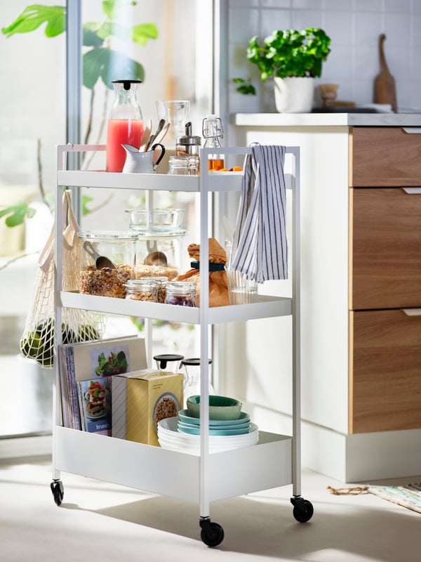 NISSAFORS trolley white