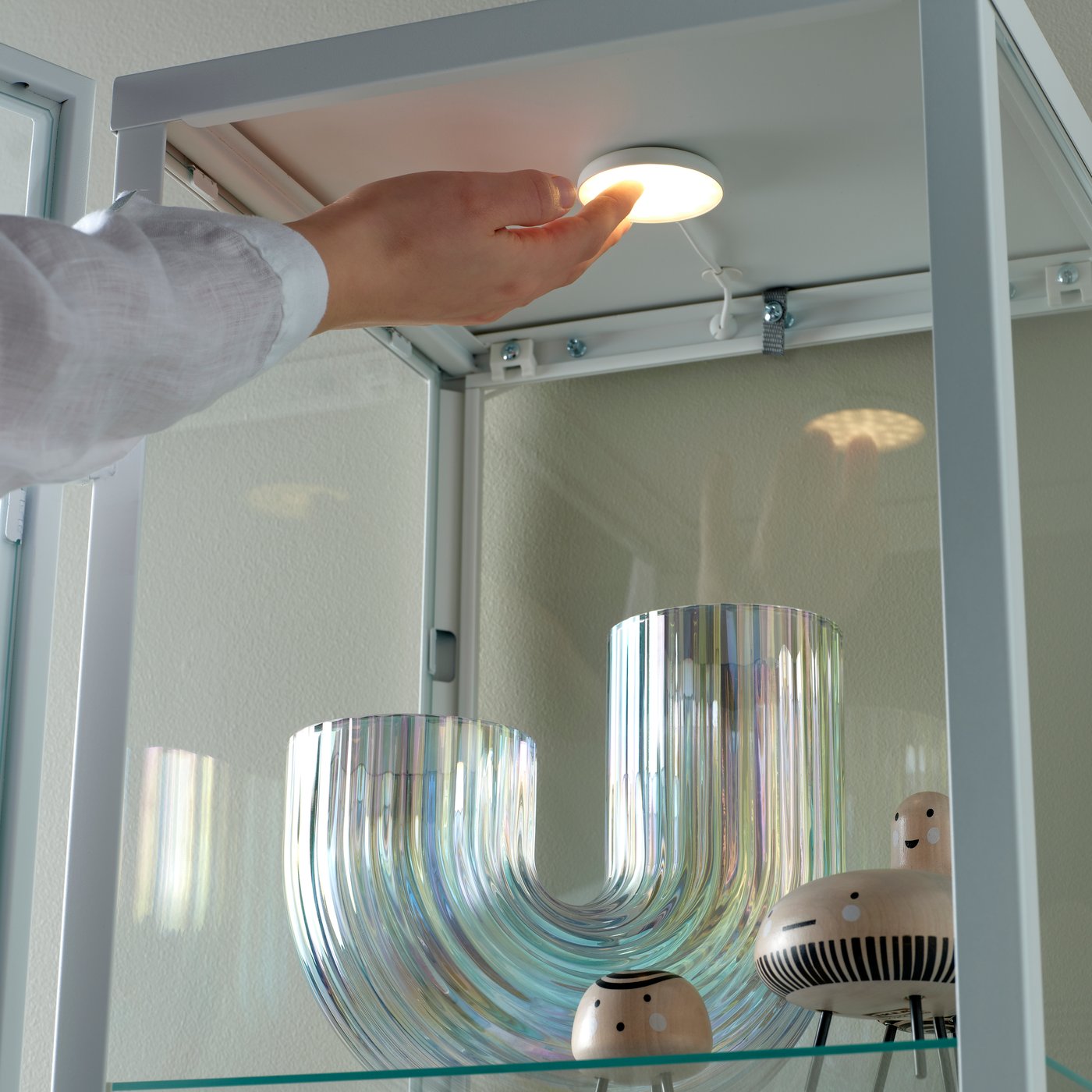 A white STRIMSÄV LED spotlight | 30-35% | Singles' week offer on Lighting