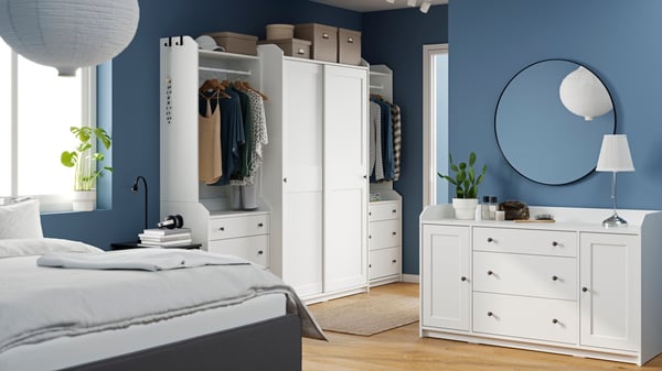 Série HAUGA pour la chambre.