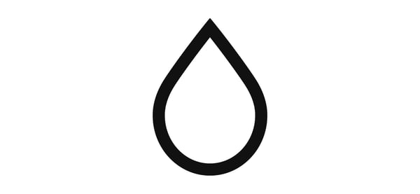 水滴のピクトグラム