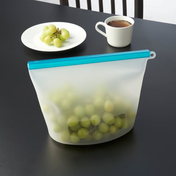 A multicolour FILFISK 3-piece resealable bag set