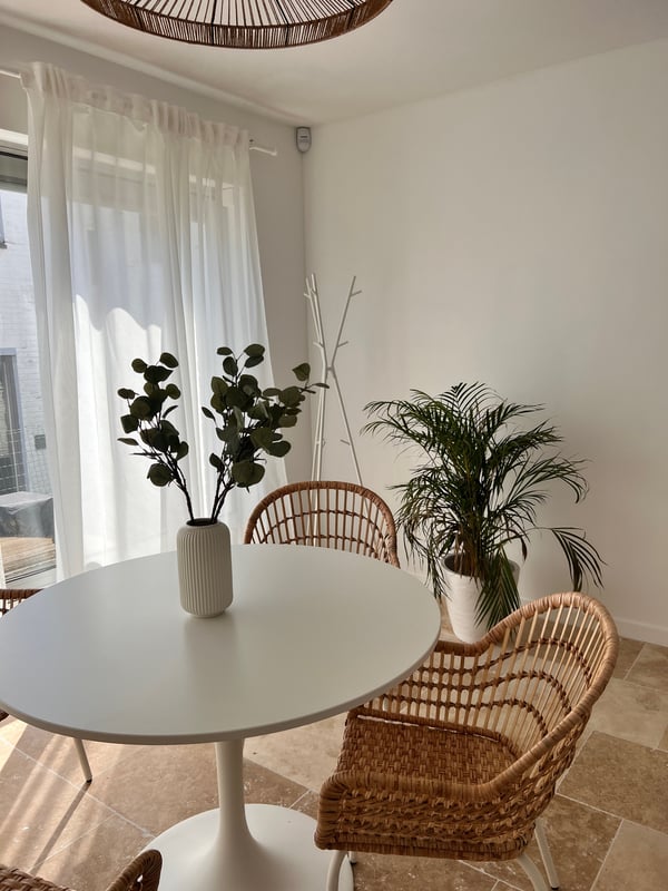 Rideaux voilés SILVERLÖNN blancs avec bandeau, 1 paire