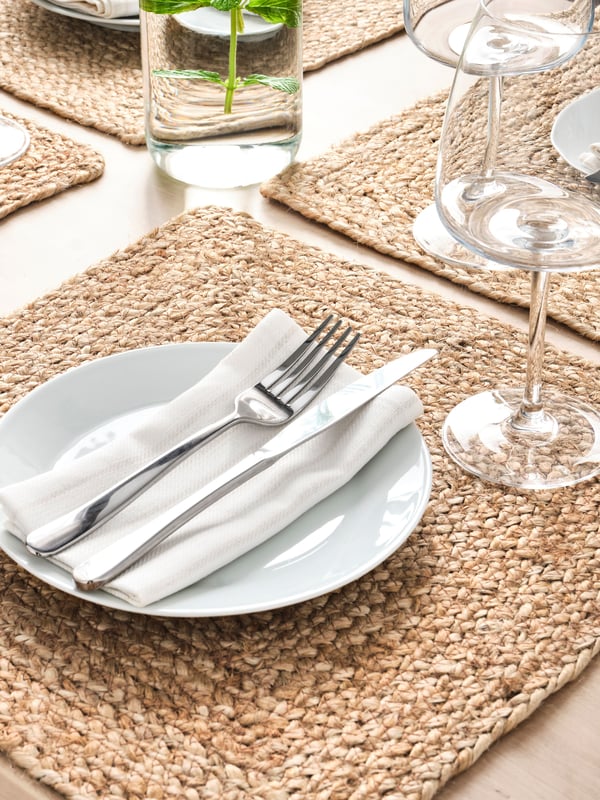 A stainless steel MARTORP 30-piece cutlery set