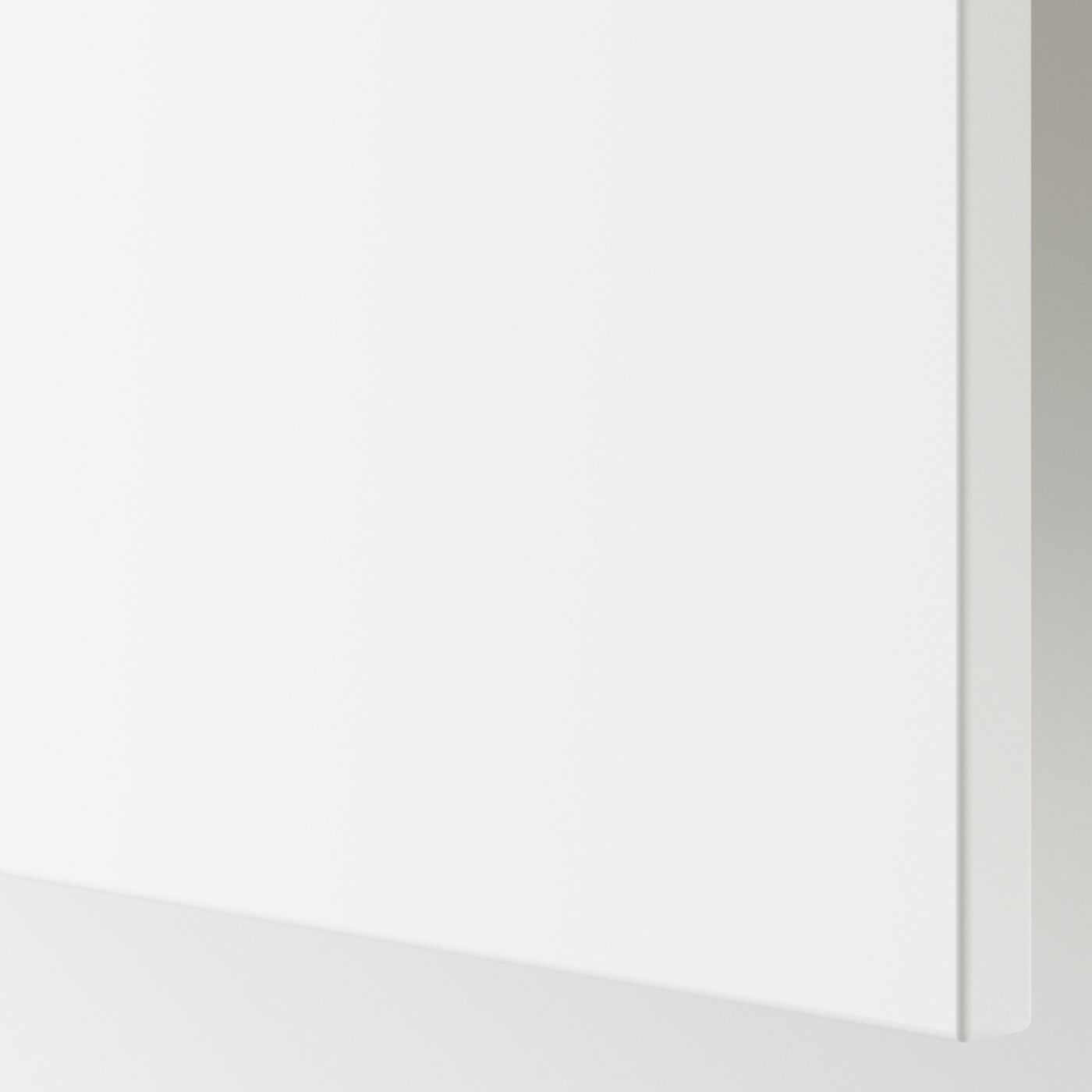 A white VOXTORP cover panel