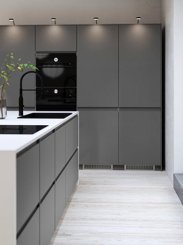 A white quartz KASKER custom made worktop