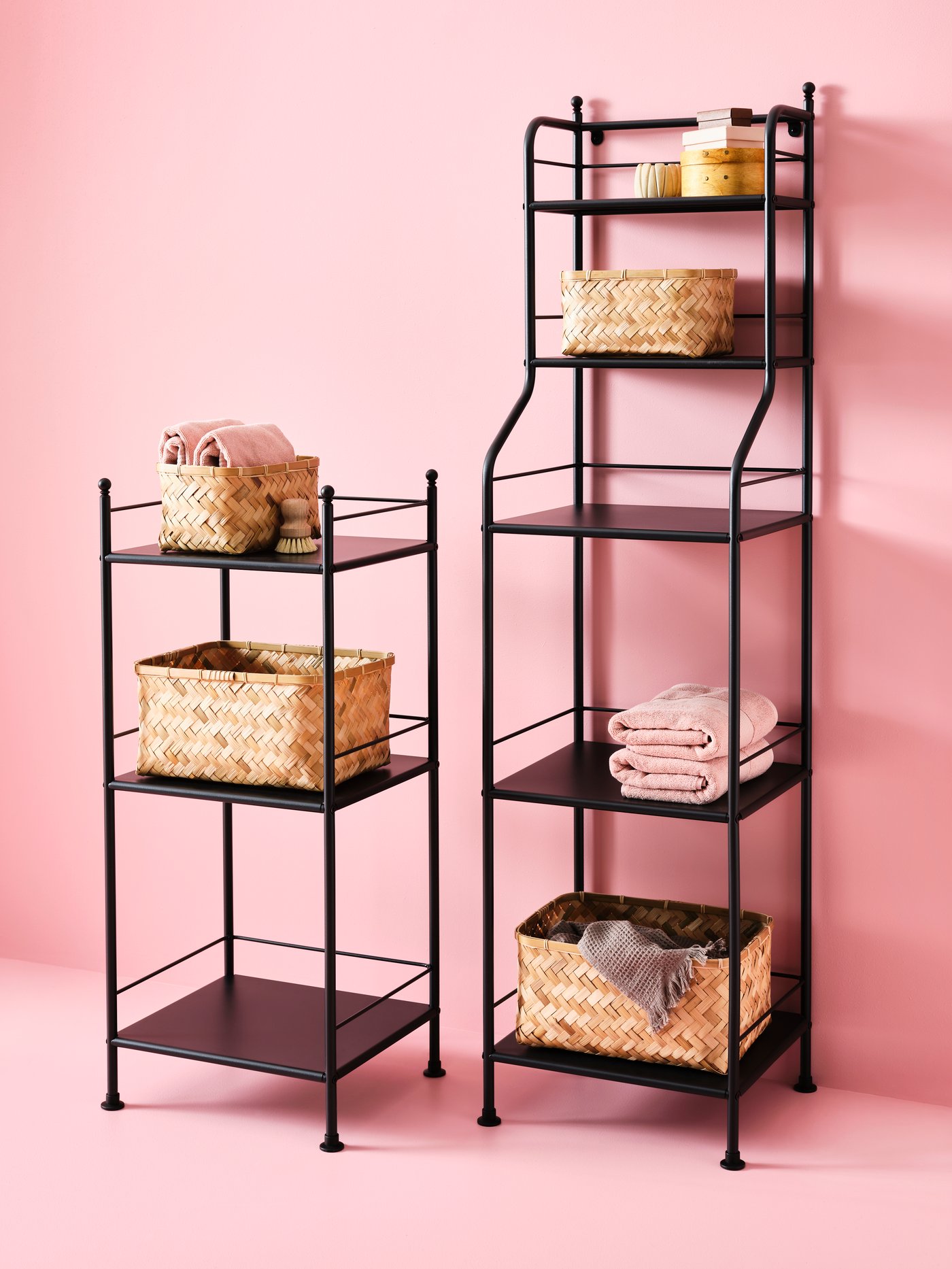 A bamboo MJÖLKKANNA basket