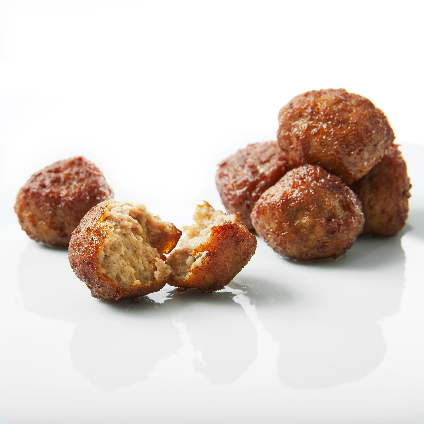 A frozen HUVUDROLL meatballs