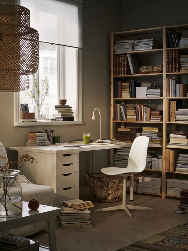 A white ALEX drawer unit