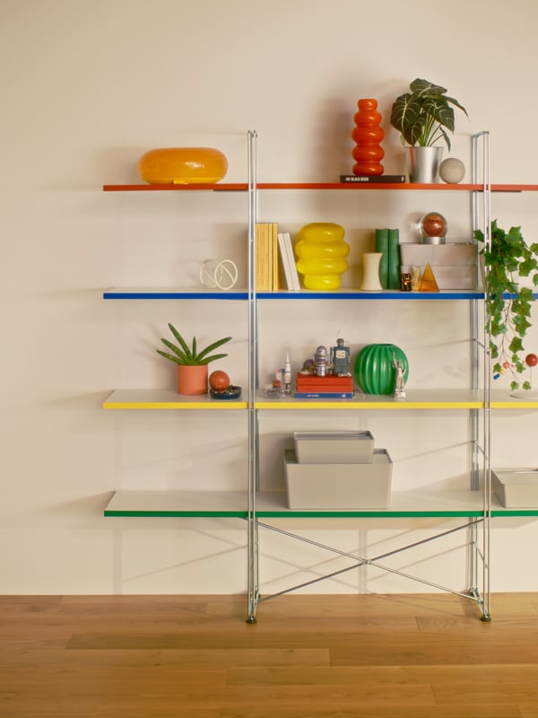 A BYAKORRE open shelving unit