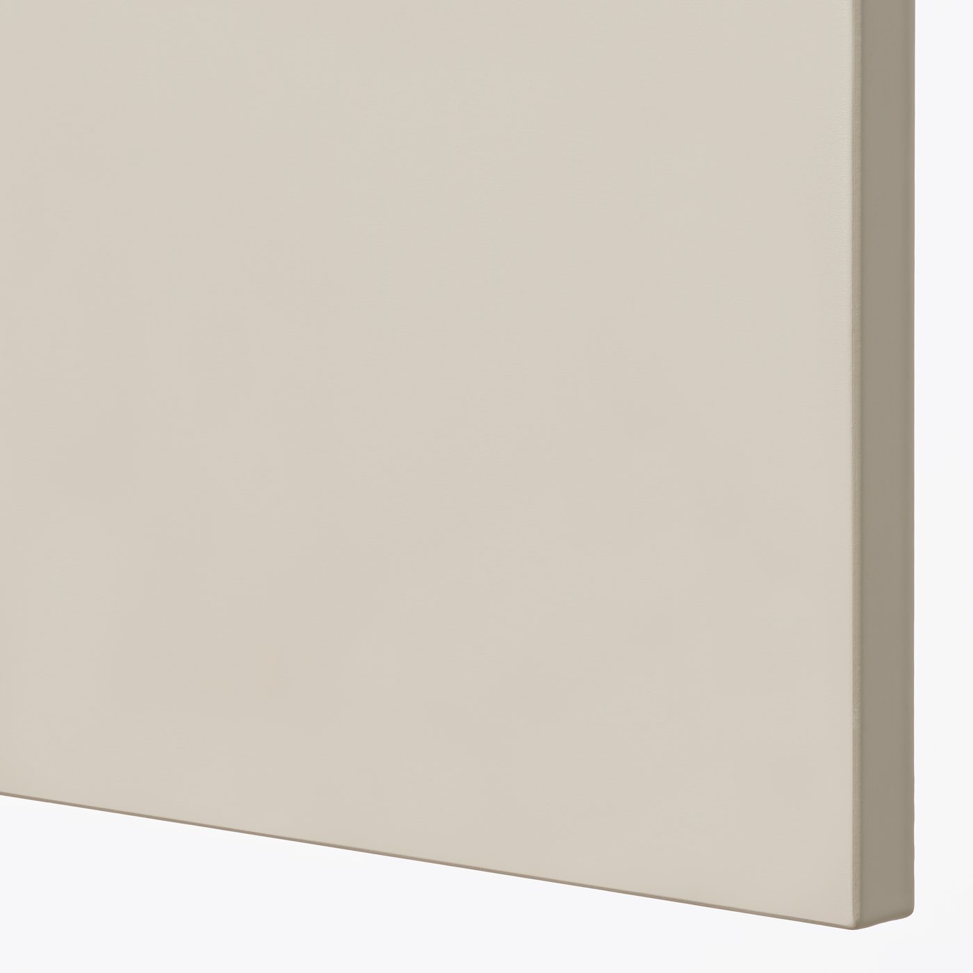 A beige HAVSTORP drawer front