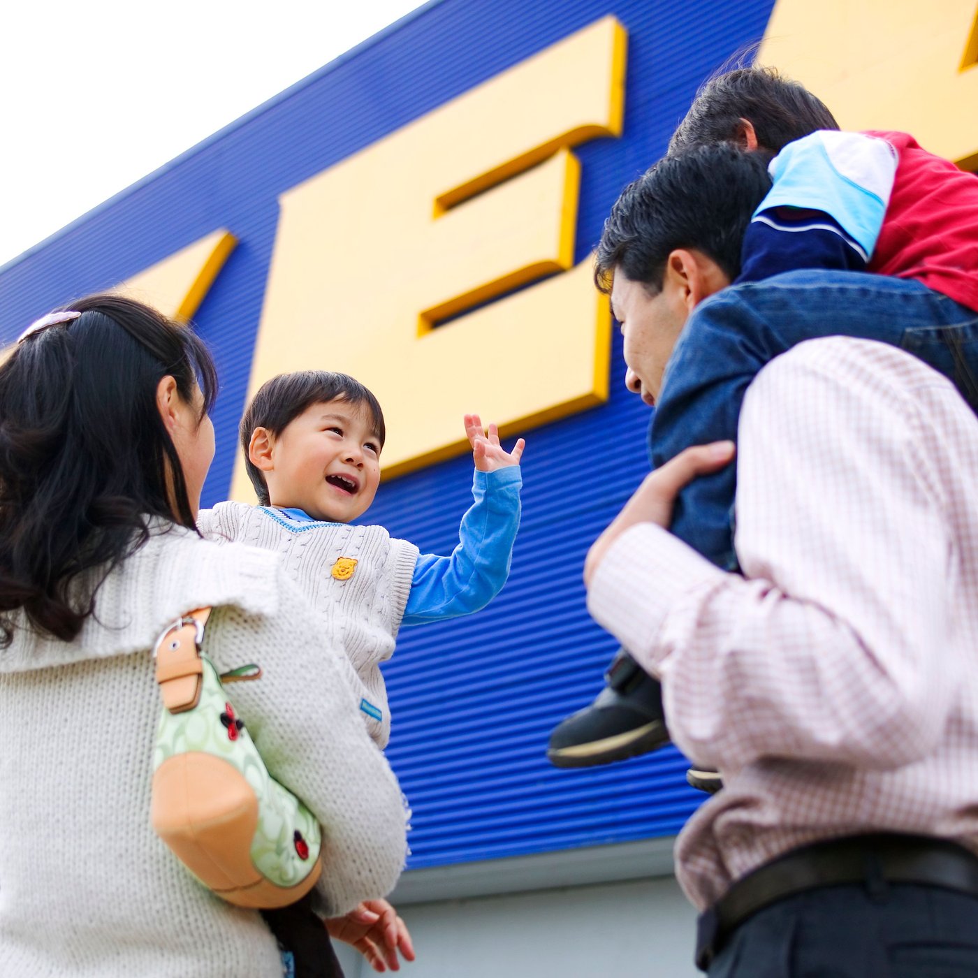 Parents with kids