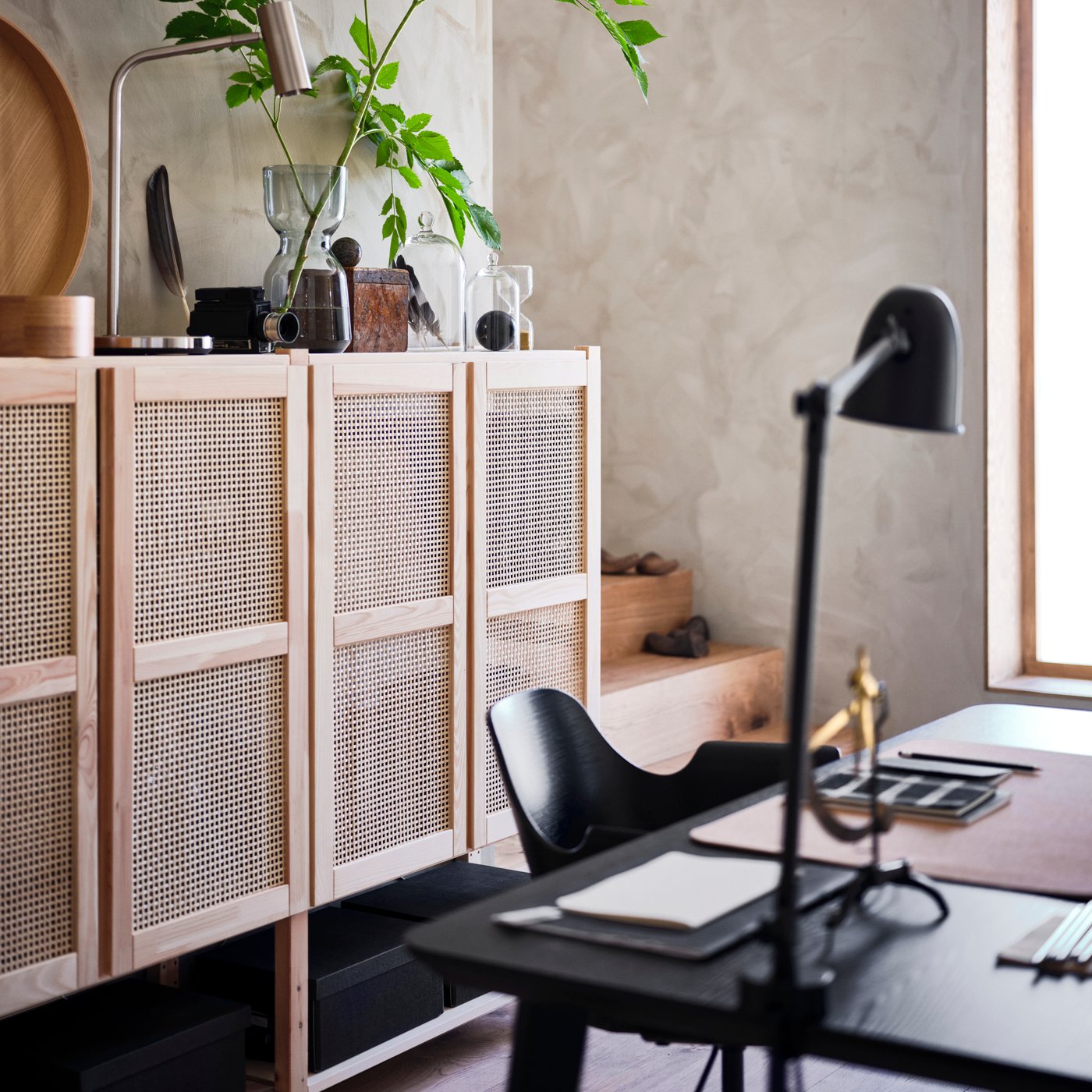 An IVAR door in the home office