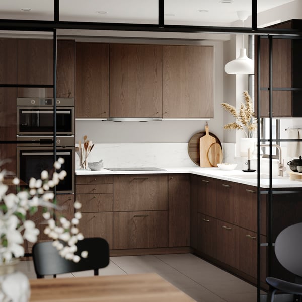 An IKEA 300 black MATMÄSSIG induction hob