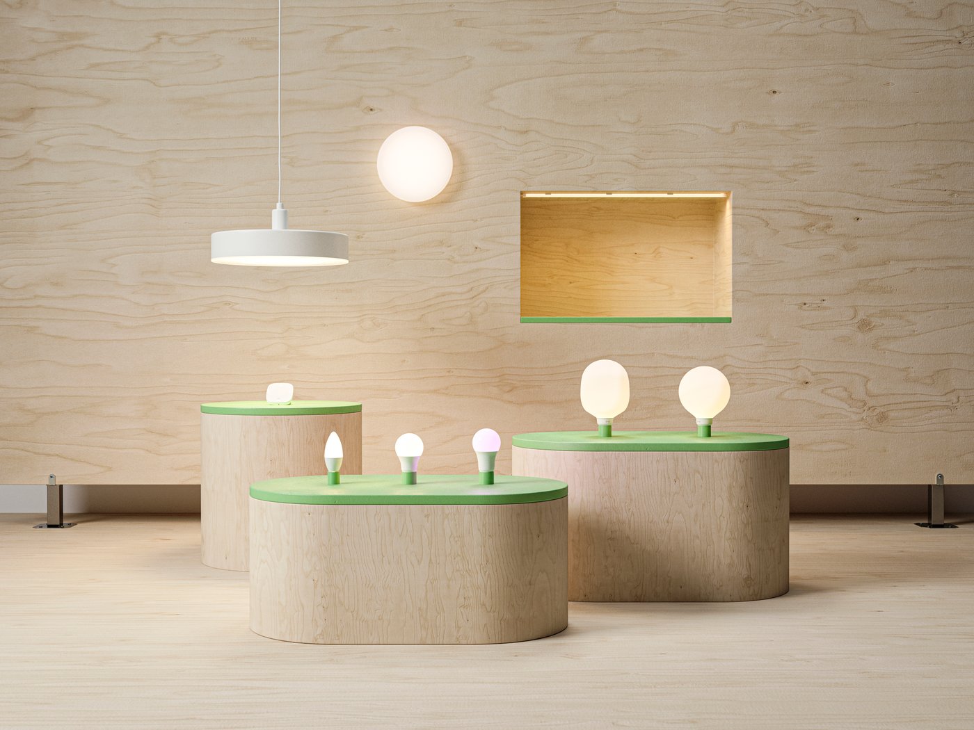 Una lampada smart intensità regolabile wireless/spettro bianco TRÅDFRI lampadina a LED E14 470 lumen - IKEA