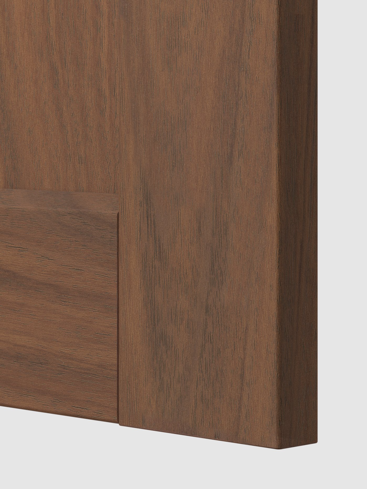 A brown walnut effect ENKÖPING door