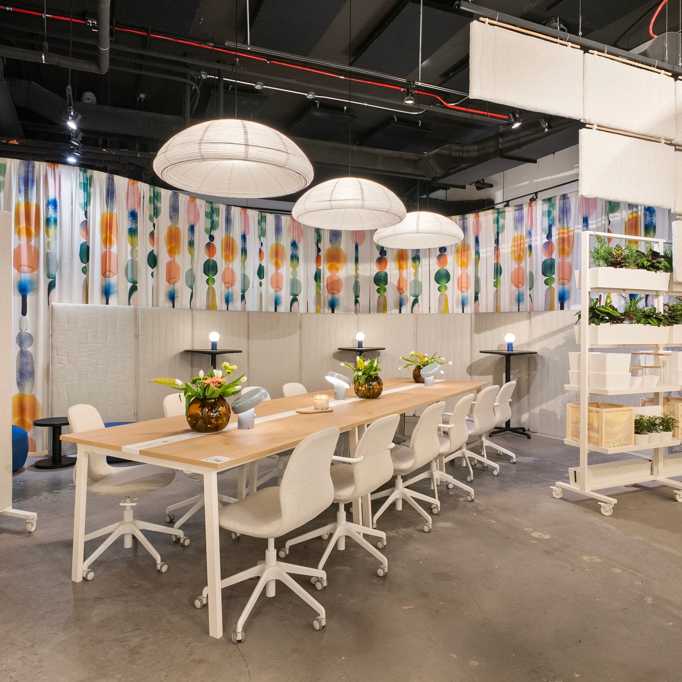 room setting at Design Days