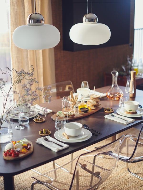 Carafe STORSINT en verre clair