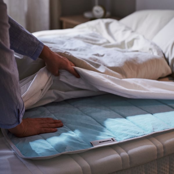 A REXBEGONIA cooling pad in the bedroom