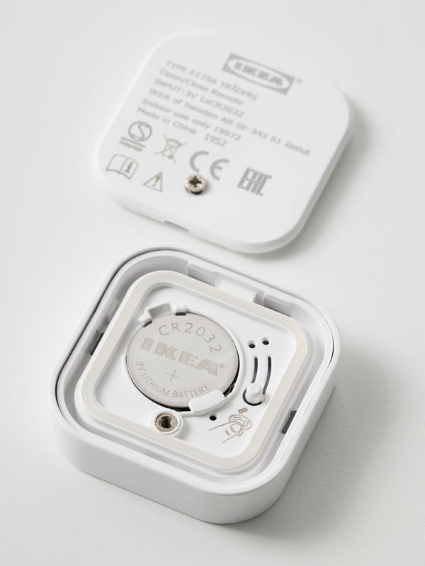 batterier til smart rullegardiner