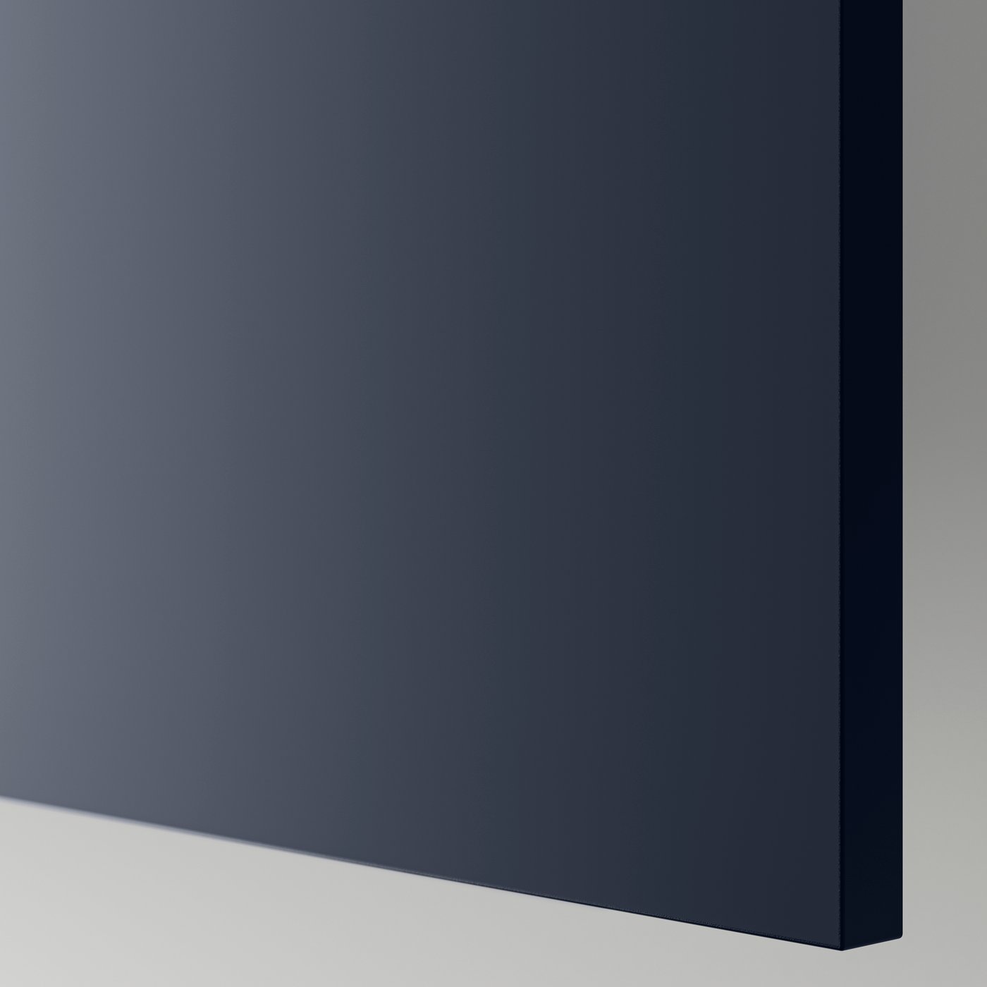 A matt blue AXSTAD cover panel