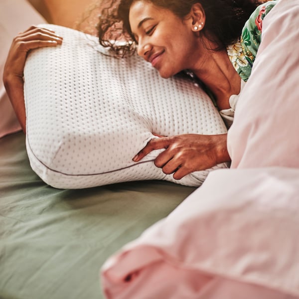 An ISRANUNKEL ergonomic pillow, multi position