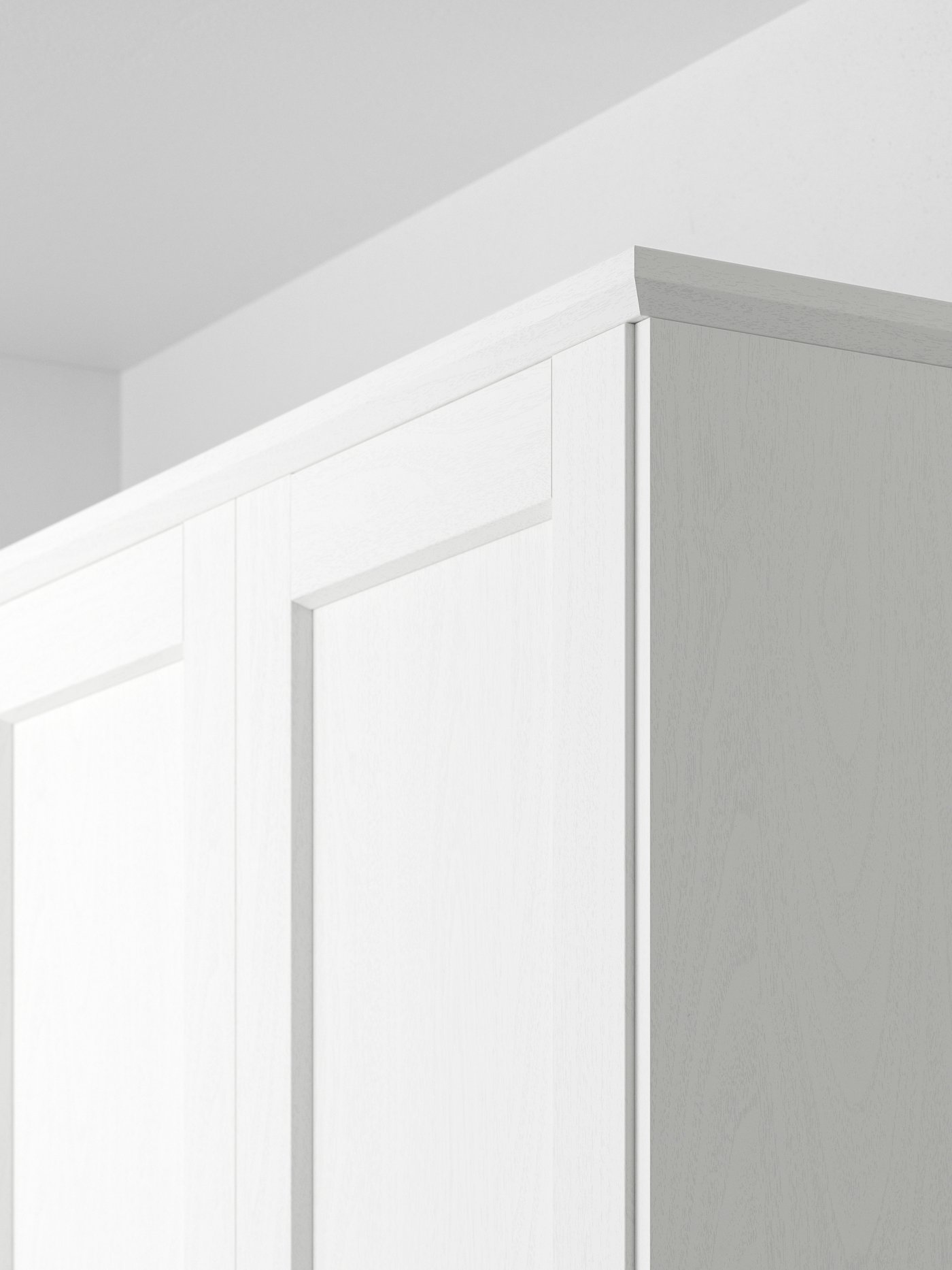 A white wood effect ENKÖPING door