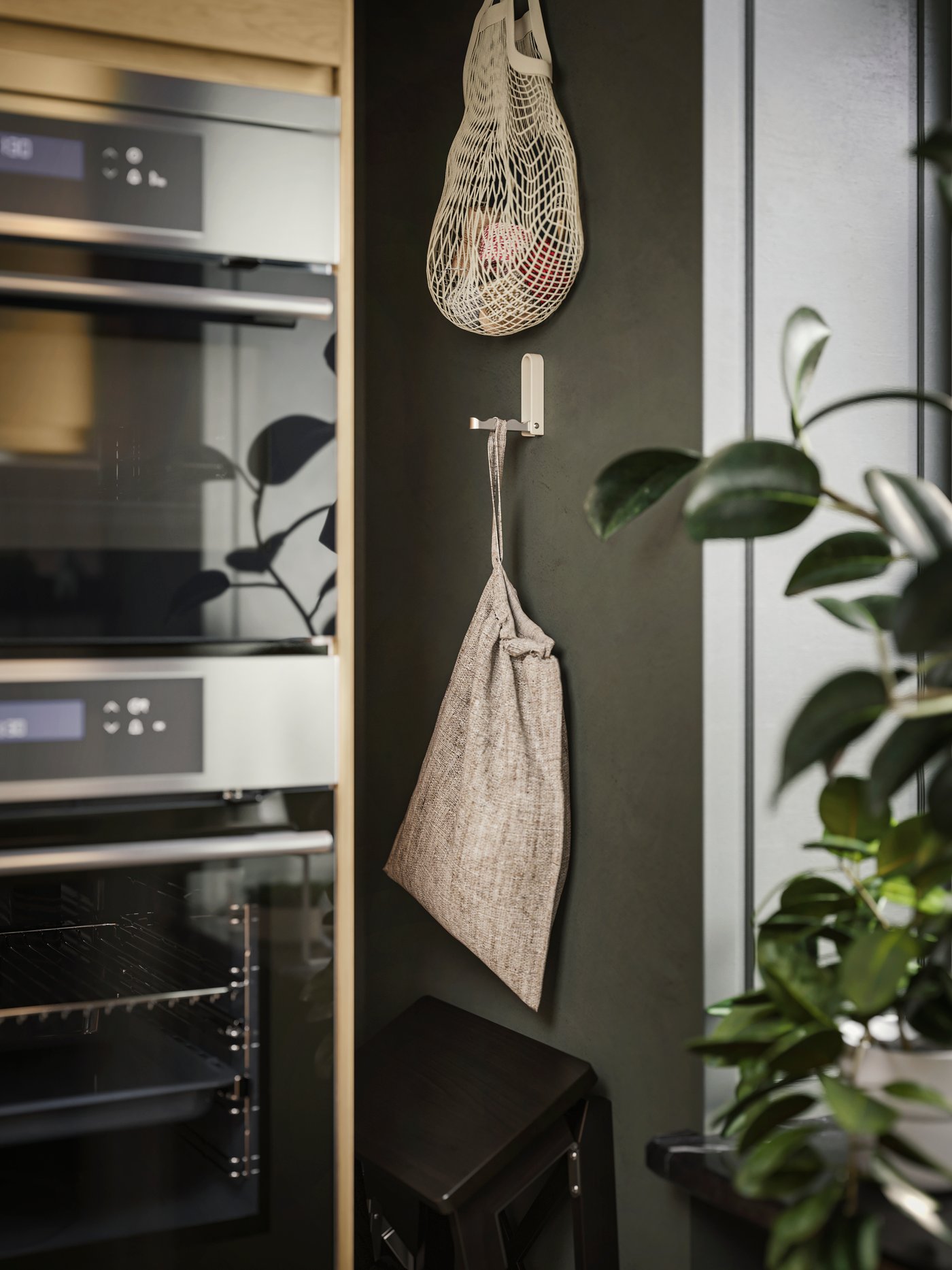A natural KUNGSFORS net bag