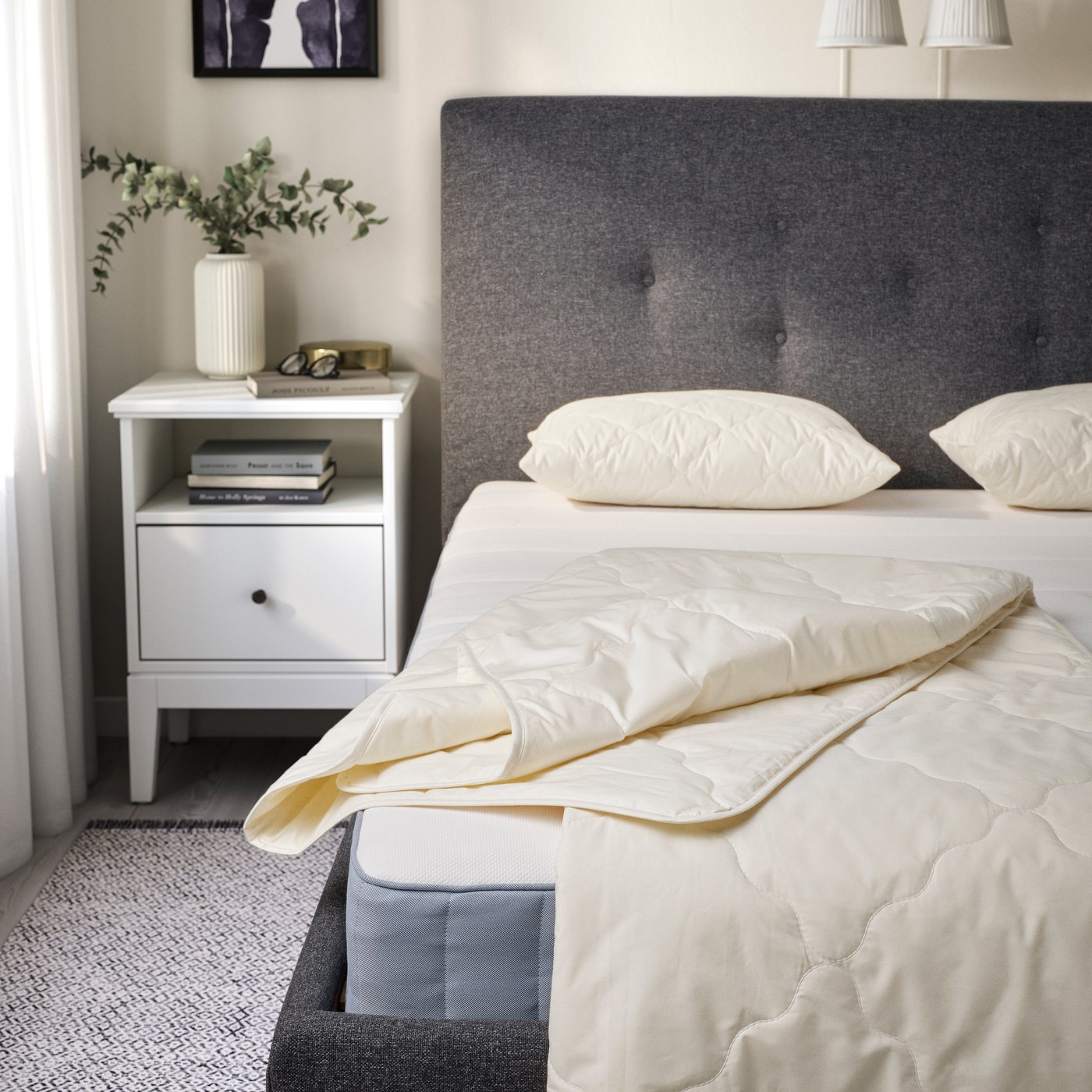 Wool duvets.