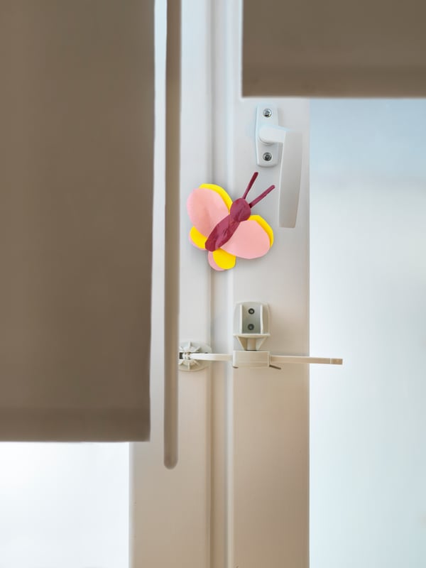 PATRULL white window safety catch.