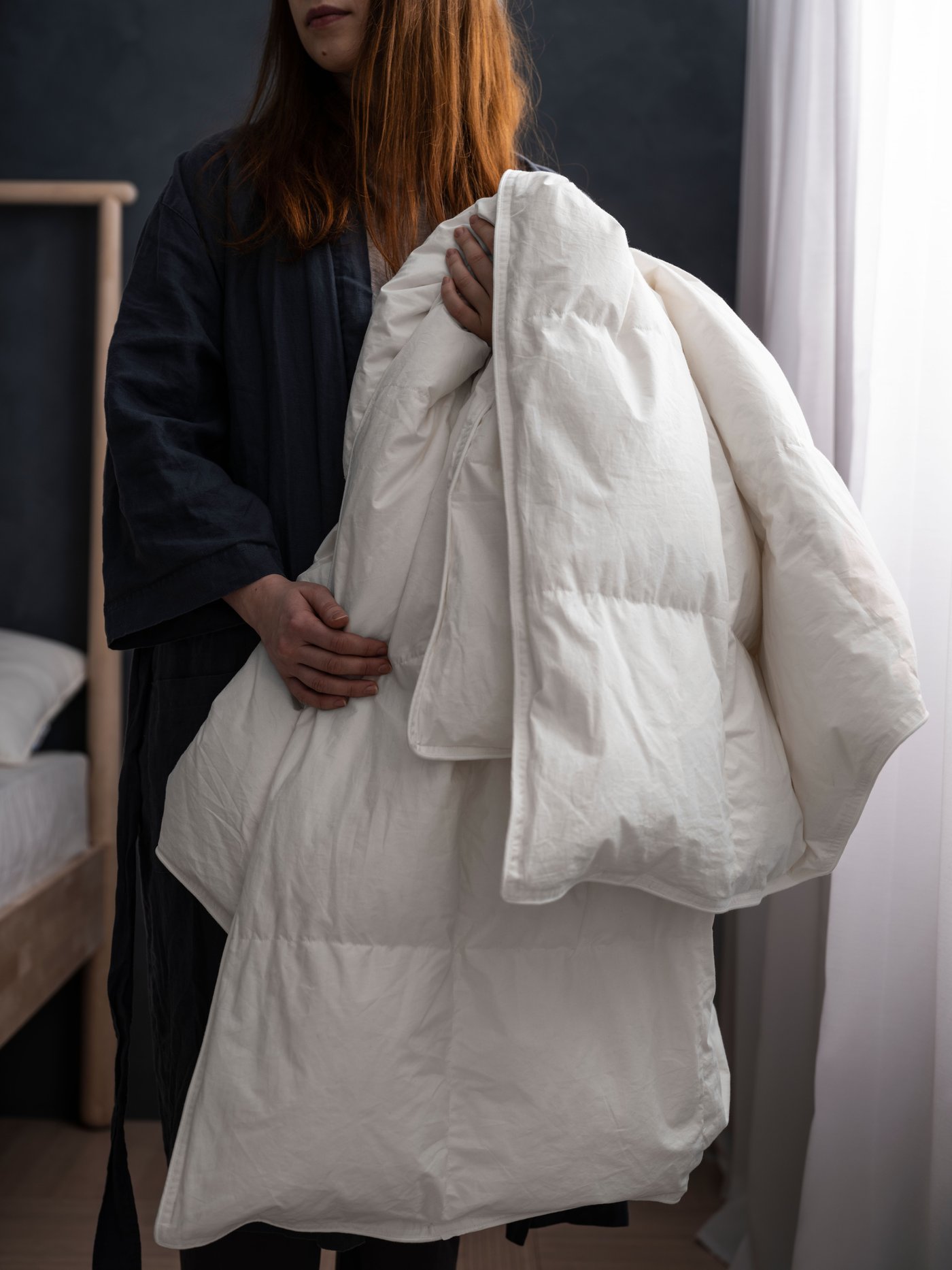 A FJÄLLARNIKA duvet, warm in the bedroom