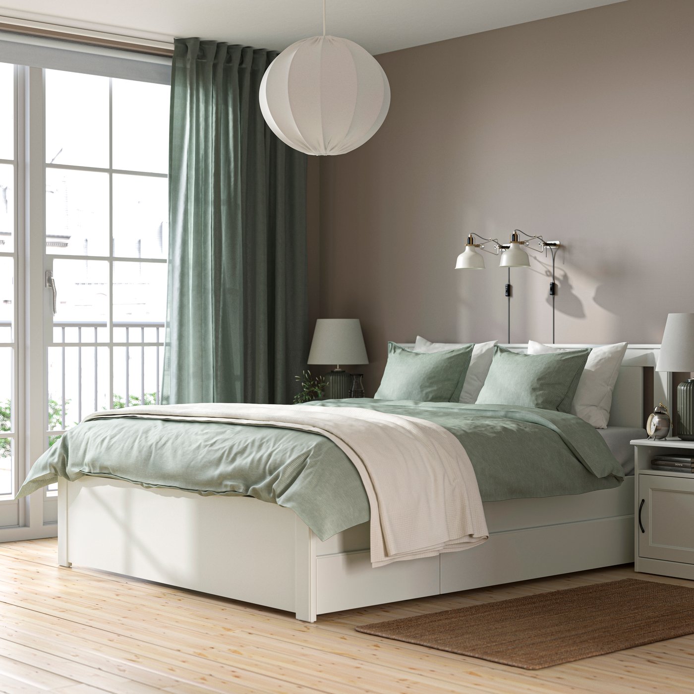 BRIMNES bed frame
