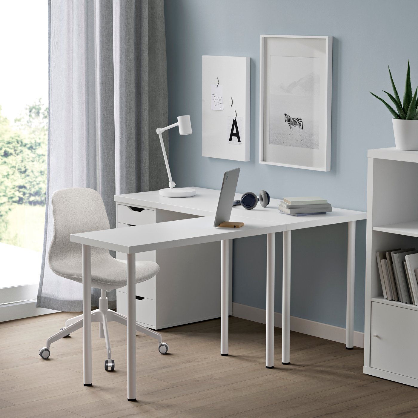 A white ALEX drawer unit