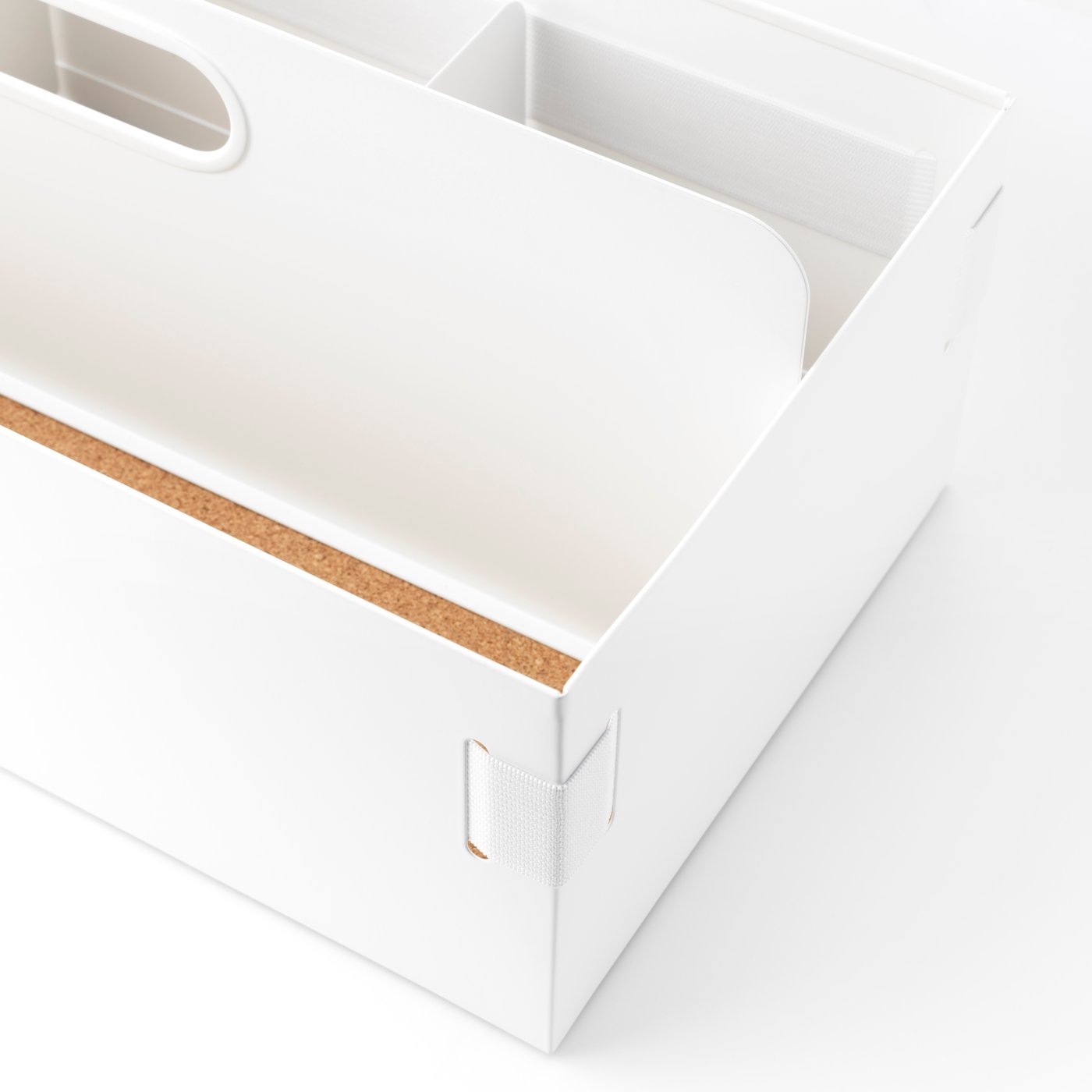 KVISSLE desk organizer with multiple compartments for organised workspace storage