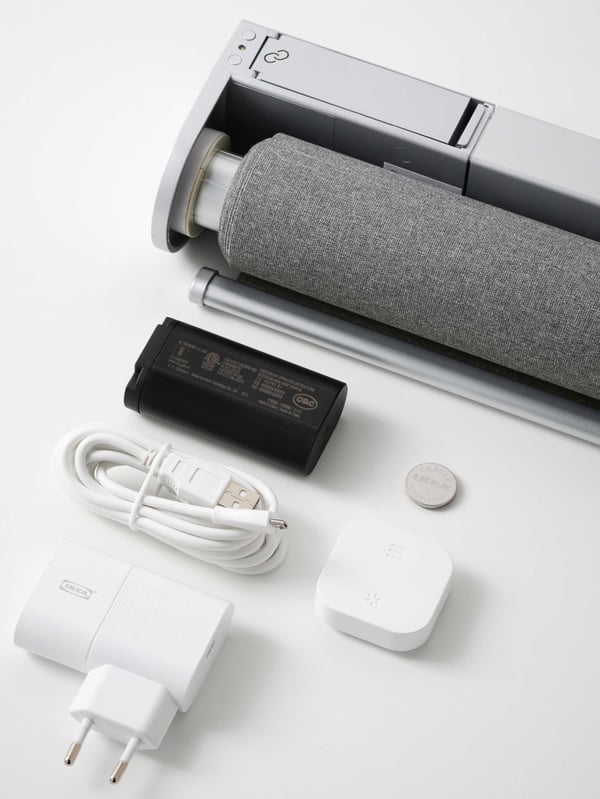 FYRTUR med oplader og tilbehør til installation