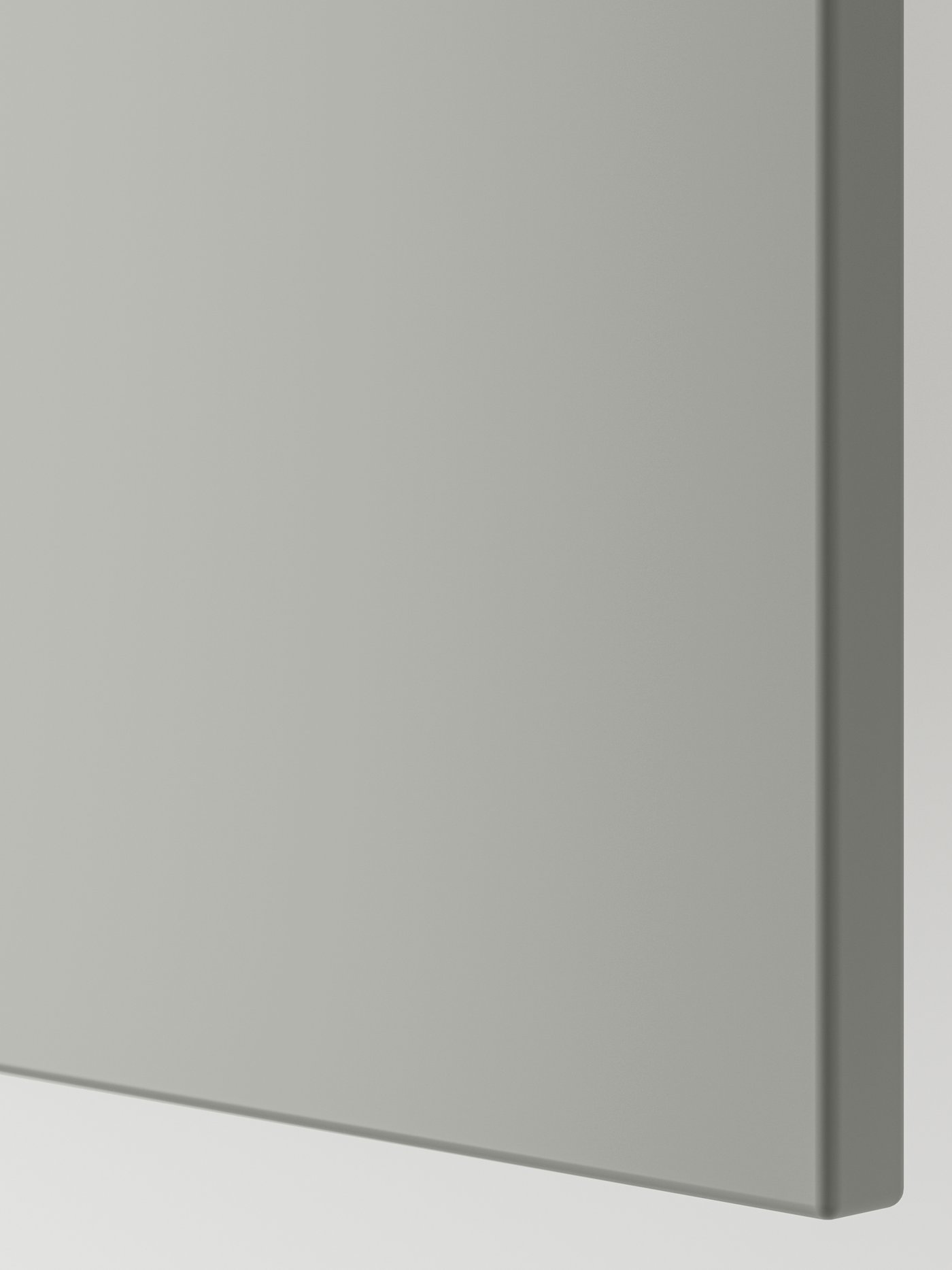 A light grey HAVSTORP cover panel