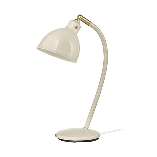 A light beige RÖDFLIK desk lamp