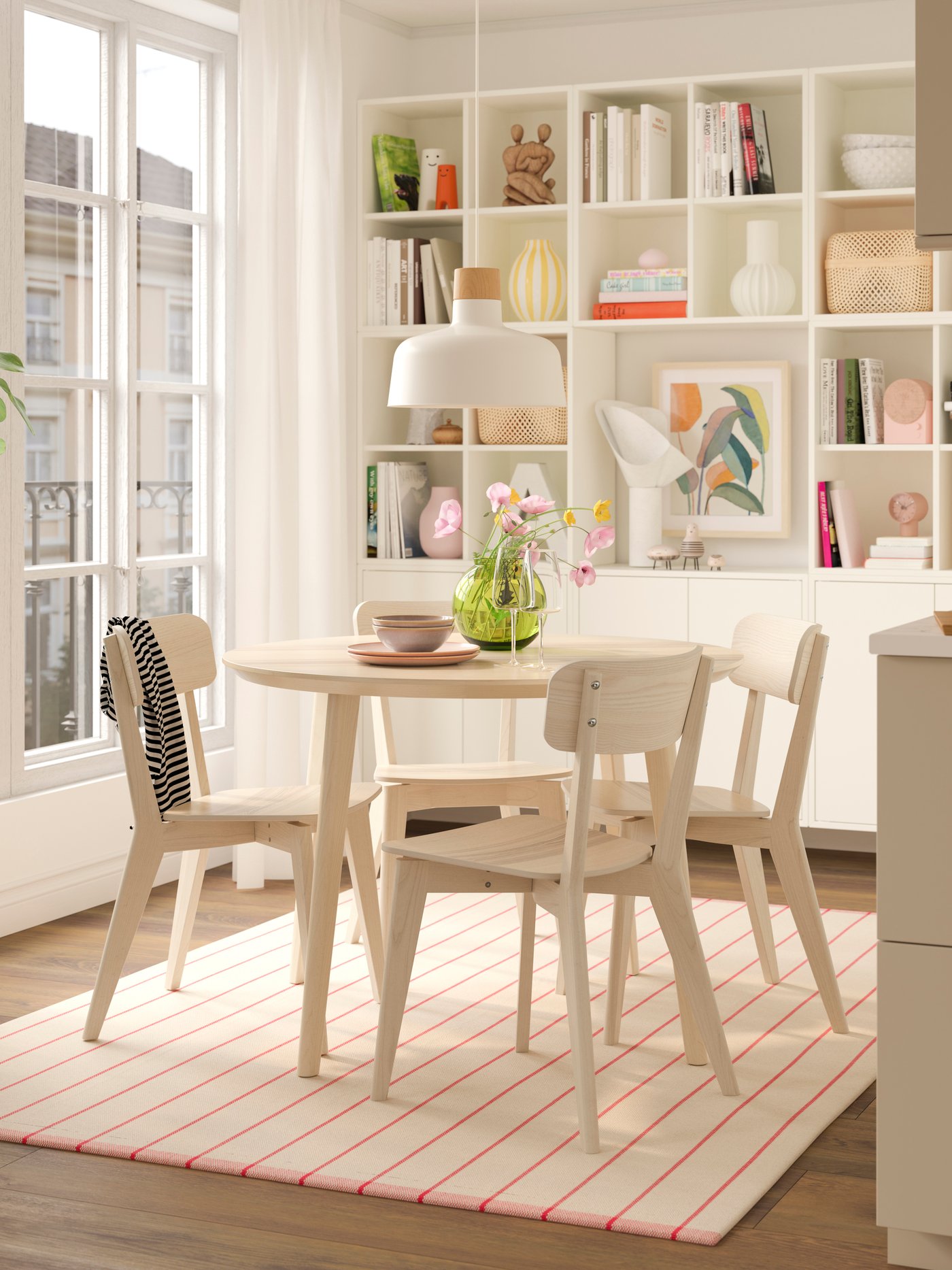 An ash LISABO chair