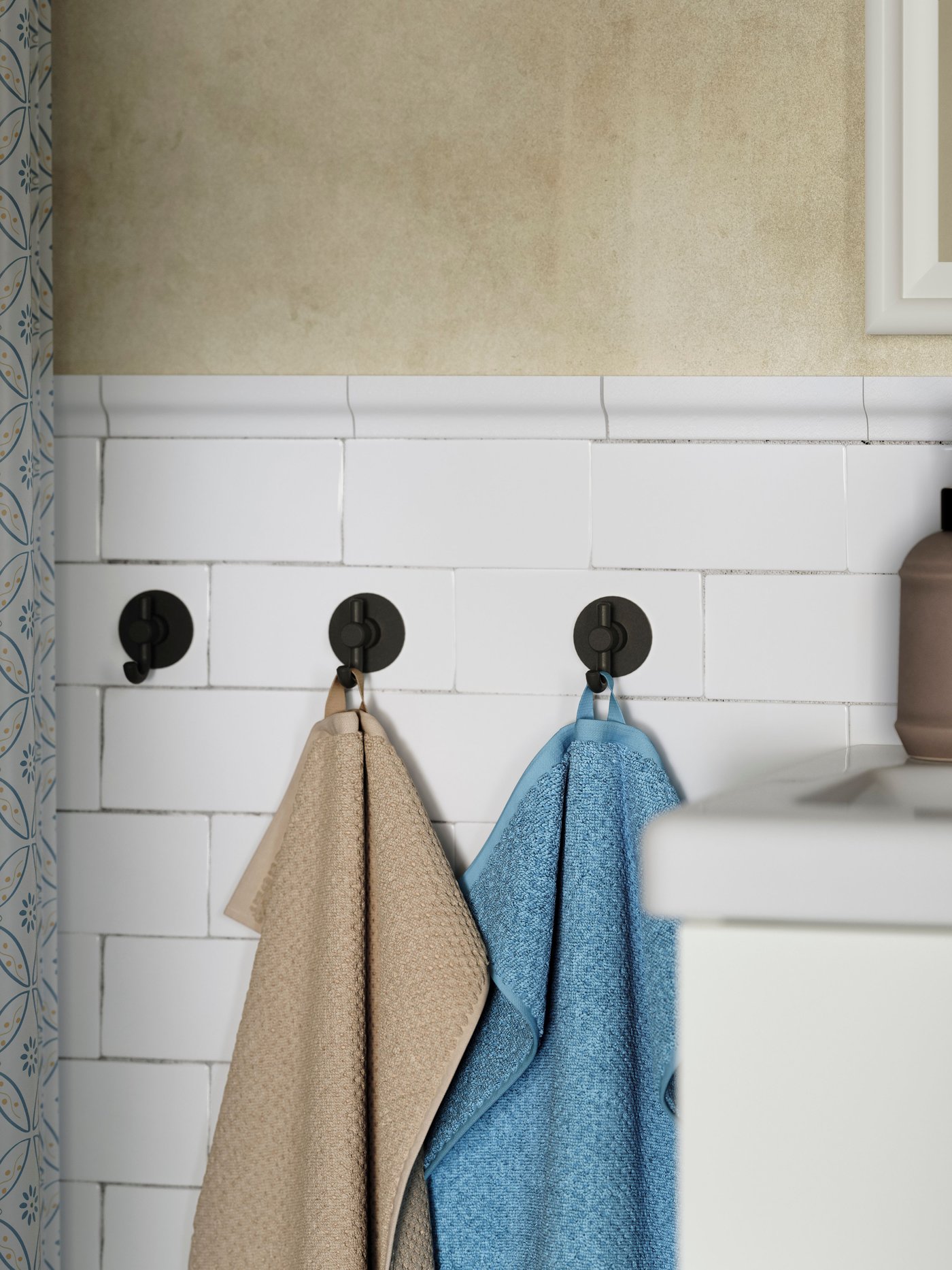 A beige GULVIAL guest towel in the NA