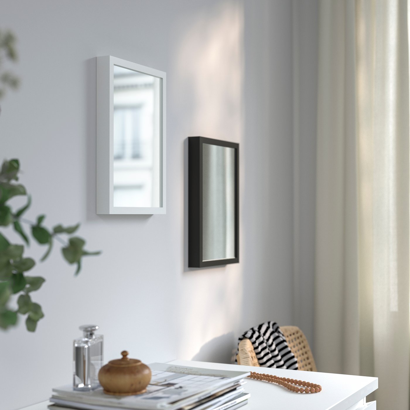 Conjunto de espejos de pared LÖNSÅS.
