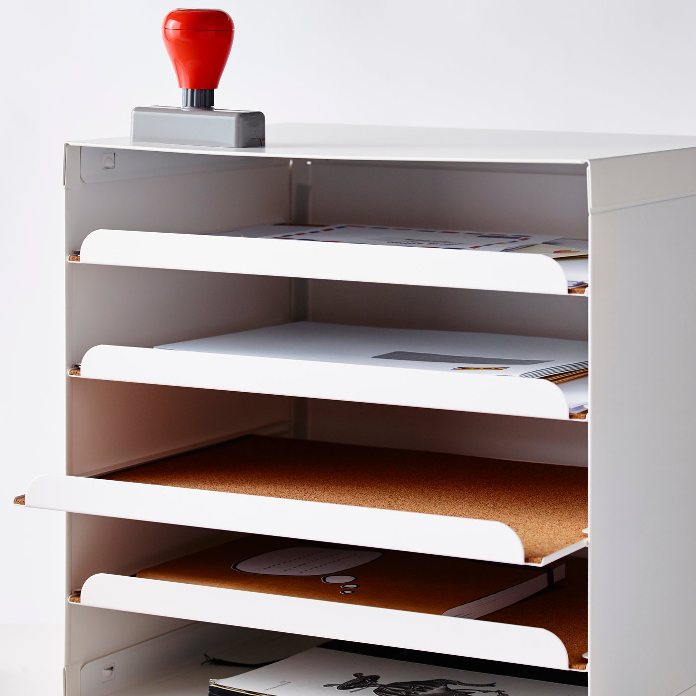 KVISSLE letter tray for neatly organising documents, papers and office essentials