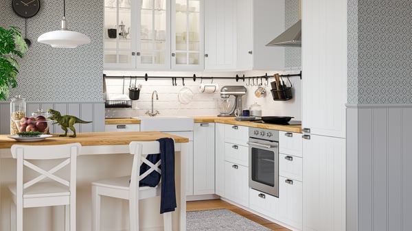 Un horno de aire forzado MATTRADITION de acero inoxidable IKEA 300
