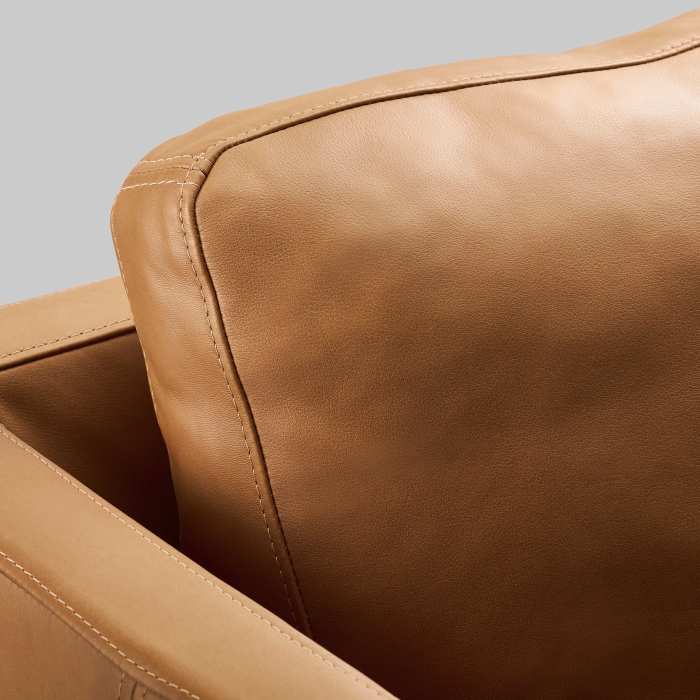 A Seglora natural STOCKHOLM three-seat sofa