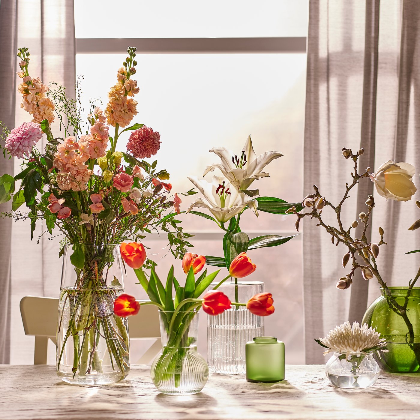 How to choose the right vase for your flowers