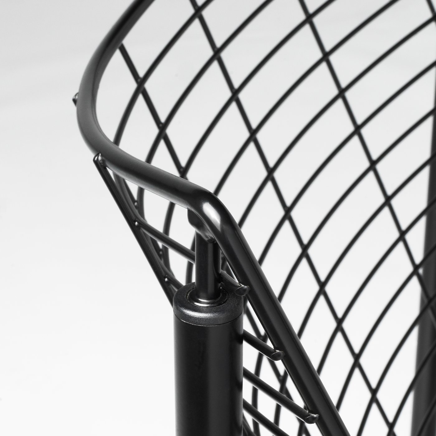 A black SKÅLBODA armchair