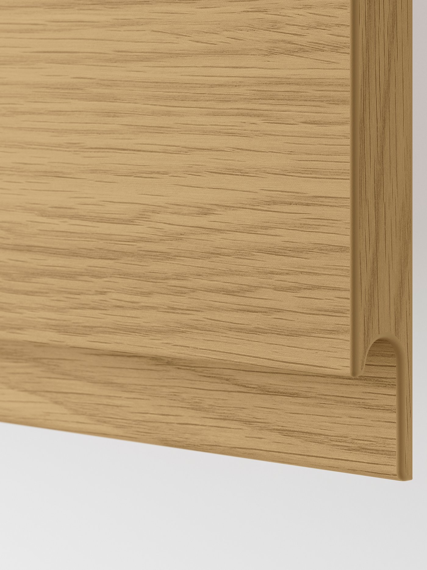 An oak effect VOXTORP door