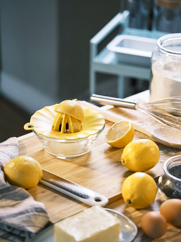 An off-white UPPFYLLD handheld grater