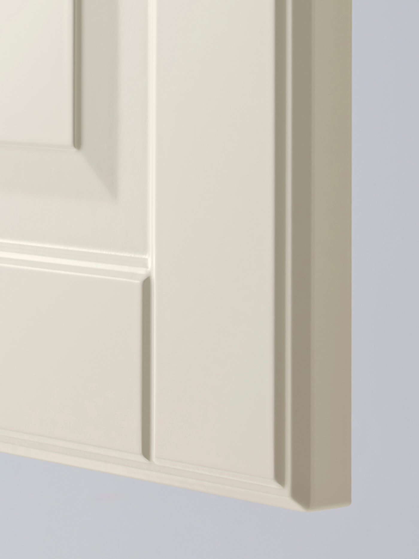 An off-white BODBYN door